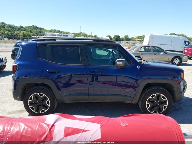 Aukcja sprzedaży 2016 Jeep Renegade Trailhawk, vin: ZACCJBCT0GPC97626, numer aukcji: 45101398