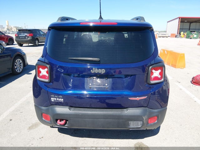 Aukcja sprzedaży 2016 Jeep Renegade Trailhawk, vin: ZACCJBCT0GPC97626, numer aukcji: 45101398
