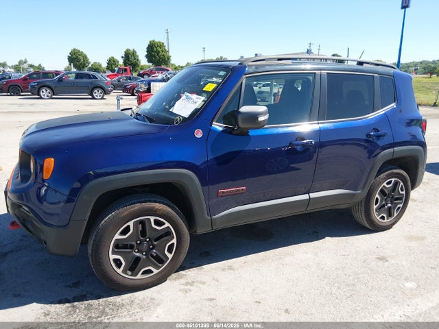 Aukcja sprzedaży 2016 Jeep Renegade Trailhawk, vin: ZACCJBCT0GPC97626, numer aukcji: 45101398