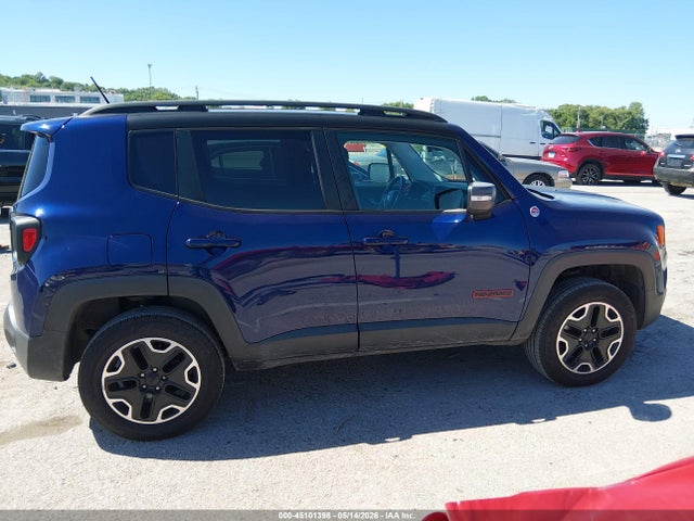 Aukcja sprzedaży 2016 Jeep Renegade Trailhawk, vin: ZACCJBCT0GPC97626, numer aukcji: 45101398