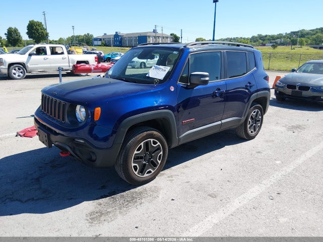 Aukcja sprzedaży 2016 Jeep Renegade Trailhawk, vin: ZACCJBCT0GPC97626, numer aukcji: 45101398