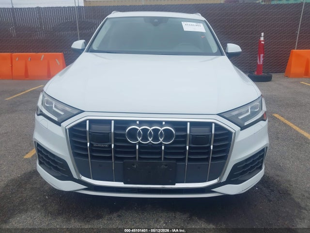 2022 Audi Q7 Premium Plus 55 Tfsi Quattro Tiptronic მანქანა იყიდება აუქციონზე, vin: WA1LXBF79ND021528, აუქციონის ნომერი: 45101401