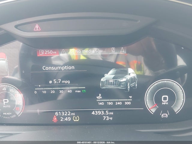 2022 Audi Q7 Premium Plus 55 Tfsi Quattro Tiptronic მანქანა იყიდება აუქციონზე, vin: WA1LXBF79ND021528, აუქციონის ნომერი: 45101401