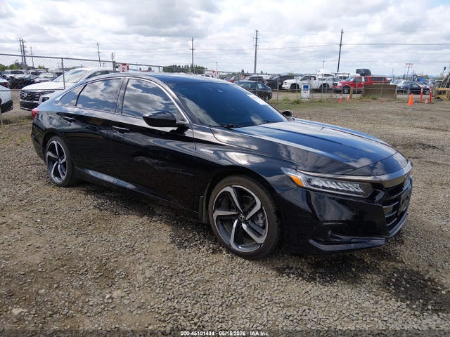 2022 Honda Accord Hybrid Sport მანქანა იყიდება აუქციონზე, vin: 1HGCV3F26NA044130, აუქციონის ნომერი: 45101434