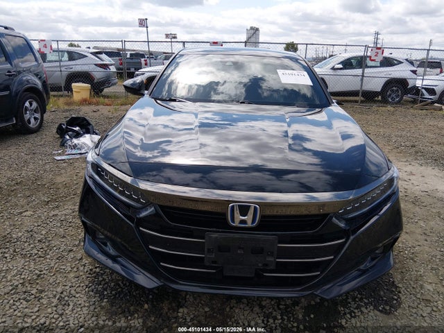 2022 Honda Accord Hybrid Sport მანქანა იყიდება აუქციონზე, vin: 1HGCV3F26NA044130, აუქციონის ნომერი: 45101434