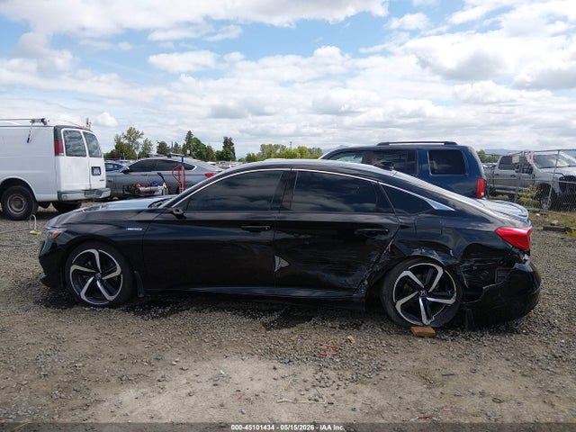2022 Honda Accord Hybrid Sport მანქანა იყიდება აუქციონზე, vin: 1HGCV3F26NA044130, აუქციონის ნომერი: 45101434