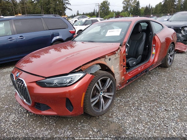 2021 Bmw 430i Xdrive მანქანა იყიდება აუქციონზე, vin: WBA73AP03MCF83010, აუქციონის ნომერი: 45101466