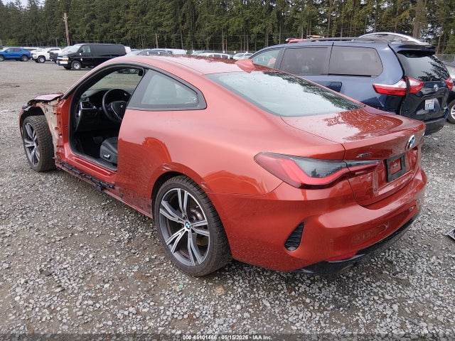 2021 Bmw 430i Xdrive მანქანა იყიდება აუქციონზე, vin: WBA73AP03MCF83010, აუქციონის ნომერი: 45101466