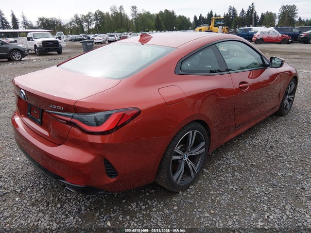 2021 Bmw 430i Xdrive მანქანა იყიდება აუქციონზე, vin: WBA73AP03MCF83010, აუქციონის ნომერი: 45101466