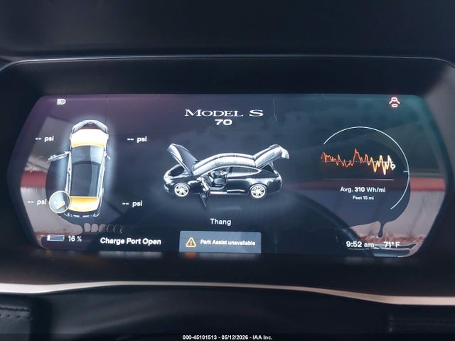 Aukcja sprzedaży 2016 Tesla Model S 60/70/75/85, vin: 5YJSA1E18GF126681, numer aukcji: 45101513