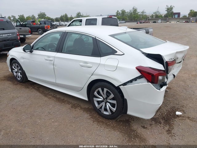 Honda Civic Lx 2025 2HGFE2F2XSH551942 Image 3