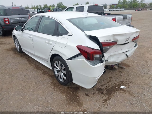 Honda Civic Lx 2025 2HGFE2F2XSH551942 Image 6