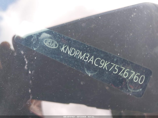 Aukcja sprzedaży 2019 Kia Sportage Lx, vin: KNDPM3AC9K7576760, numer aukcji: 45101621