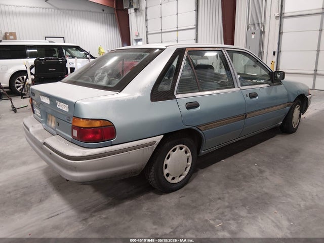 Продажа на аукционе авто 1991 Ford Escort Lx, vin: 1FAPP14JXMW258036, номер лота: 45101648
