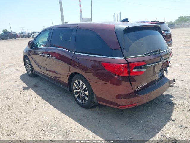 2021 Honda Odyssey Ex-l მანქანა იყიდება აუქციონზე, vin: 5FNRL6H74MB008810, აუქციონის ნომერი: 45101654