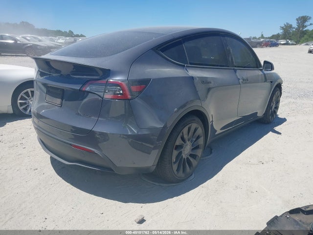 Auction sale of the 2022 Tesla Model Y Performance Dual Motor All-wheel Drive, vin: 7SAYGDEF7NF465132, lot number: 45101762