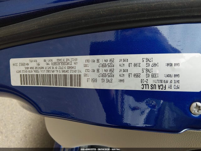 Dodge Grand Caravan Se 2018 2C4RDGBG6JR236870 Image 9