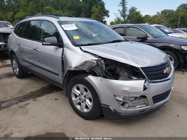 45101779 :رقم المزاد ، 1GNKVFKD0EJ286017 vin ، 2014 Chevrolet Traverse Ls مزاد بيع