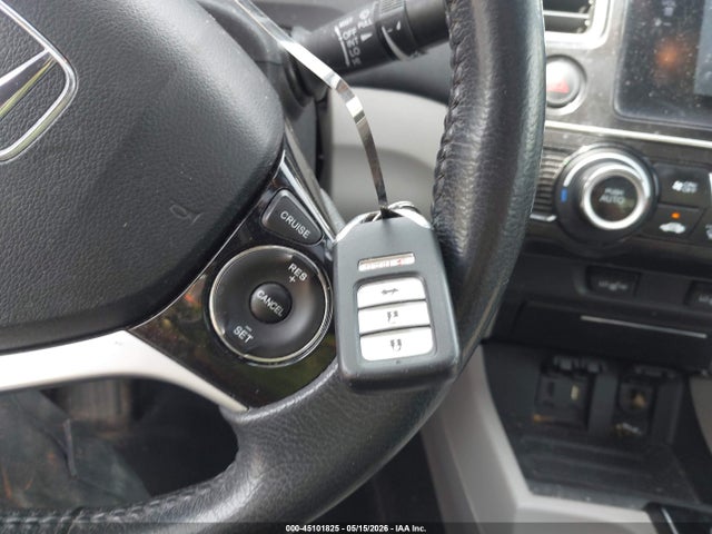 45101825 :رقم المزاد ، 2HGFB2F96FH504760 vin ، 2015 Honda Civic Ex-l مزاد بيع