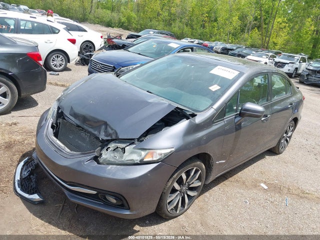 45101825 :رقم المزاد ، 2HGFB2F96FH504760 vin ، 2015 Honda Civic Ex-l مزاد بيع