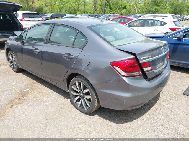 45101825 :رقم المزاد ، 2HGFB2F96FH504760 vin ، 2015 Honda Civic Ex-l مزاد بيع