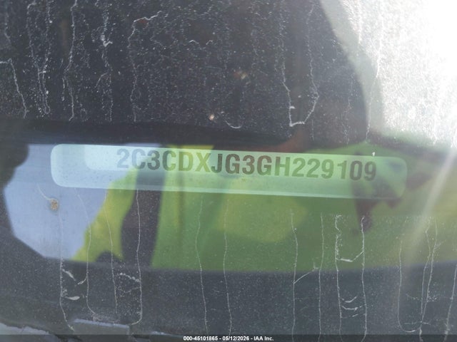 Продажа на аукционе авто 2016 Dodge Charger Sxt, vin: 2C3CDXJG3GH229109, номер лота: 45101865