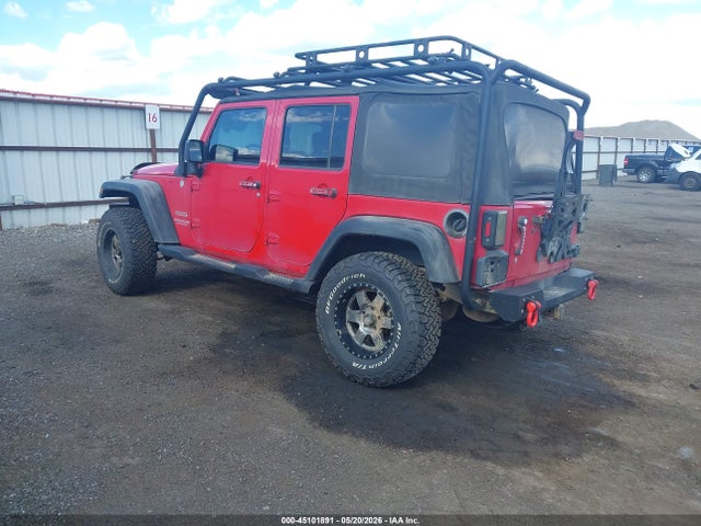 2010 Jeep Wrangler Unlimited Sport მანქანა იყიდება აუქციონზე, vin: 1J4HA3H14AL106136, აუქციონის ნომერი: 45101891