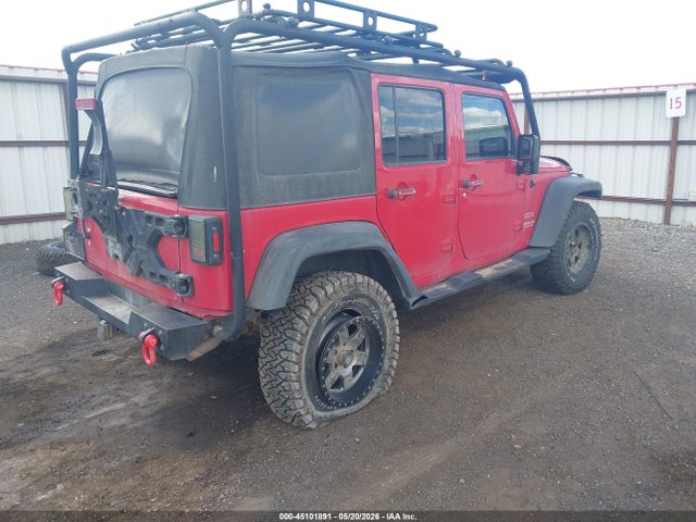 2010 Jeep Wrangler Unlimited Sport მანქანა იყიდება აუქციონზე, vin: 1J4HA3H14AL106136, აუქციონის ნომერი: 45101891