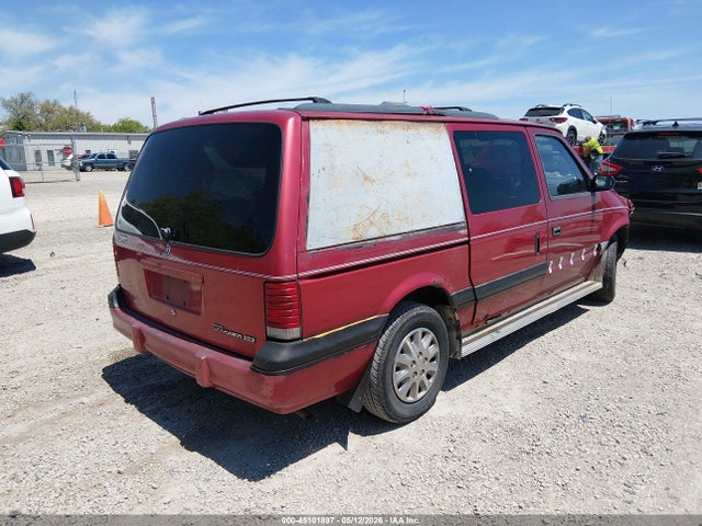 45101897 :رقم المزاد ، 1P4GH44R3RX152989 vin ، 1994 Plymouth Grand Voyager Se مزاد بيع