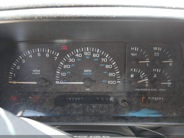 45101897 :رقم المزاد ، 1P4GH44R3RX152989 vin ، 1994 Plymouth Grand Voyager Se مزاد بيع