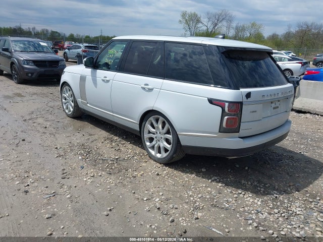 2019 Land Rover Range Rover 3.0l V6 Supercharged Hse მანქანა იყიდება აუქციონზე, vin: SALGS2SV6KA534235, აუქციონის ნომერი: 45101914