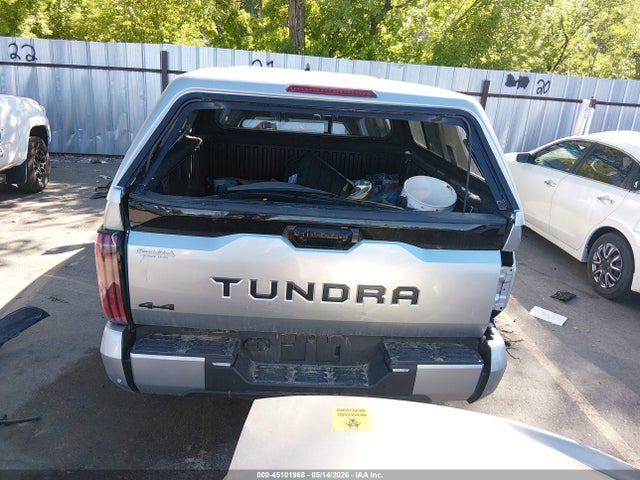 2022 Toyota Tundra Platinum მანქანა იყიდება აუქციონზე, vin: 5TFNA5EC8NX009868, აუქციონის ნომერი: 45101968