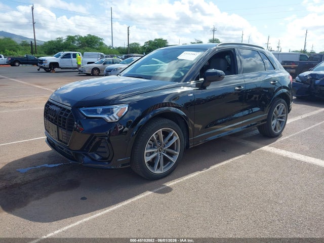 Продажа на аукционе авто 2021 Audi Q3 Premium Plus 45 Tfsi S Line Quattro Tiptronic, vin: WA1EECF32M1115672, номер лота: 45102082