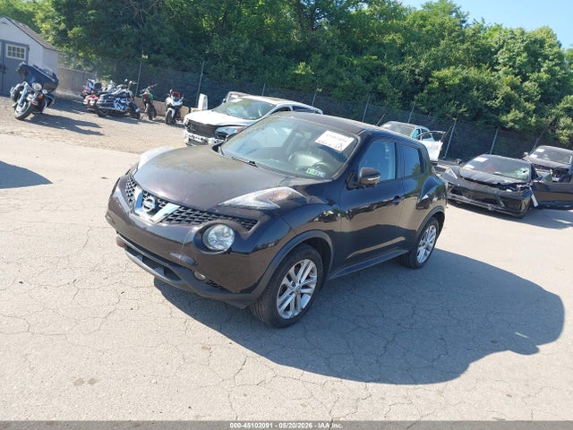 2015 Nissan Juke Sl მანქანა იყიდება აუქციონზე, vin: JN8AF5MV5FT556578, აუქციონის ნომერი: 45102091