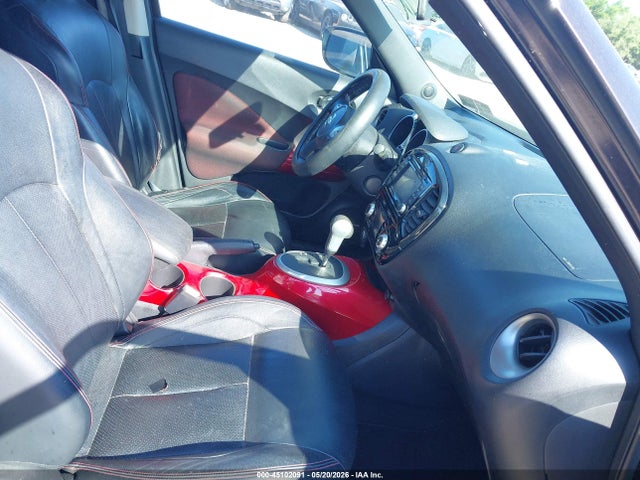 2015 Nissan Juke Sl მანქანა იყიდება აუქციონზე, vin: JN8AF5MV5FT556578, აუქციონის ნომერი: 45102091