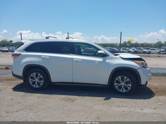 5TDKKRFH0FS058698 Toyota Highlander Xle V6
