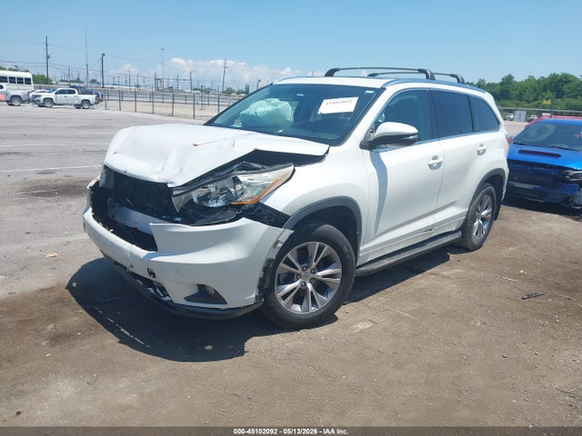 5TDKKRFH0FS058698 Toyota Highlander Xle V6