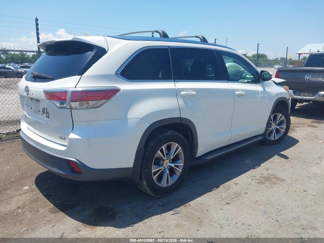 5TDKKRFH0FS058698 Toyota Highlander Xle V6