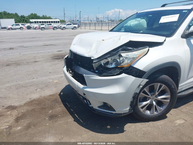 5TDKKRFH0FS058698 Toyota Highlander Xle V6