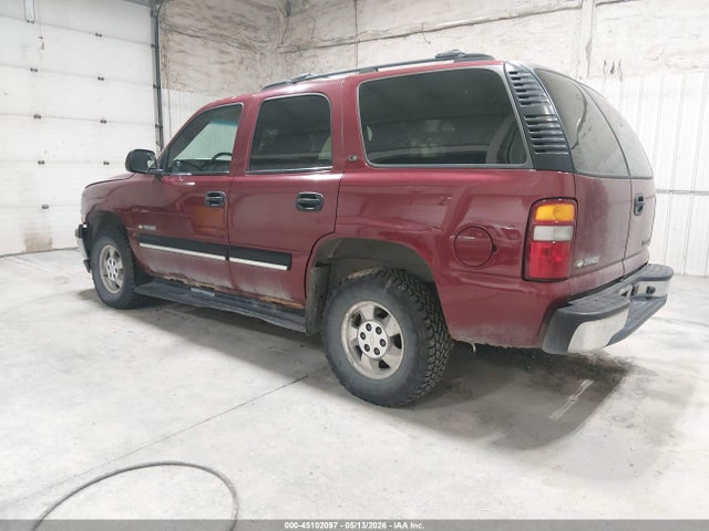 2001 Chevrolet Tahoe Ls მანქანა იყიდება აუქციონზე, vin: 1GNEK13T81J313800, აუქციონის ნომერი: 45102097