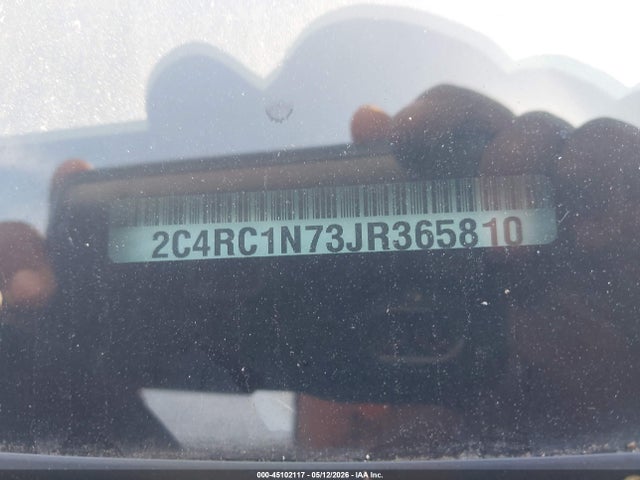 45102117 :رقم المزاد ، 2C4RC1N73JR365810 vin ، 2018 Chrysler Pacifica Hybrid Limited مزاد بيع