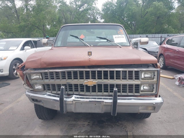 45102118 :رقم المزاد ، 1GCGC24M0CF356108 vin ، 1982 Chevrolet C20 مزاد بيع