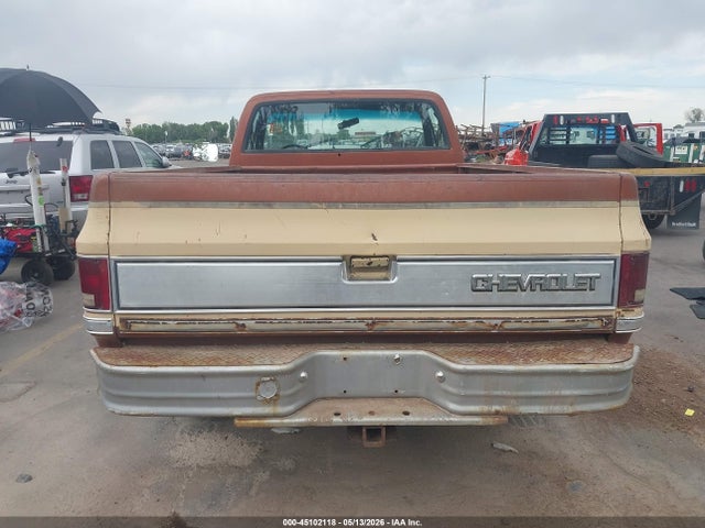 45102118 :رقم المزاد ، 1GCGC24M0CF356108 vin ، 1982 Chevrolet C20 مزاد بيع