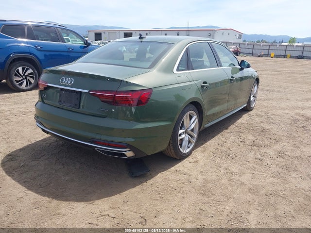 2024 Audi A4 Premium Plus 45 Tfsi S Line Quattro S Tronic მანქანა იყიდება აუქციონზე, vin: WAUEAAF41RA057072, აუქციონის ნომერი: 45102129