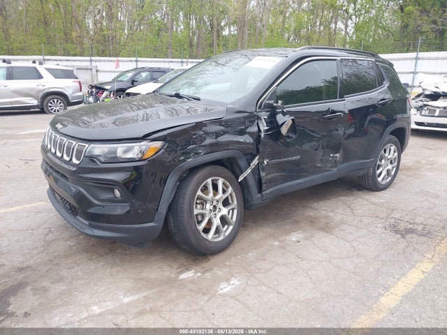 Продажа на аукционе авто 2022 Jeep Compass Latitude Lux 4x4, vin: 3C4NJDFB6NT117479, номер лота: 45102136