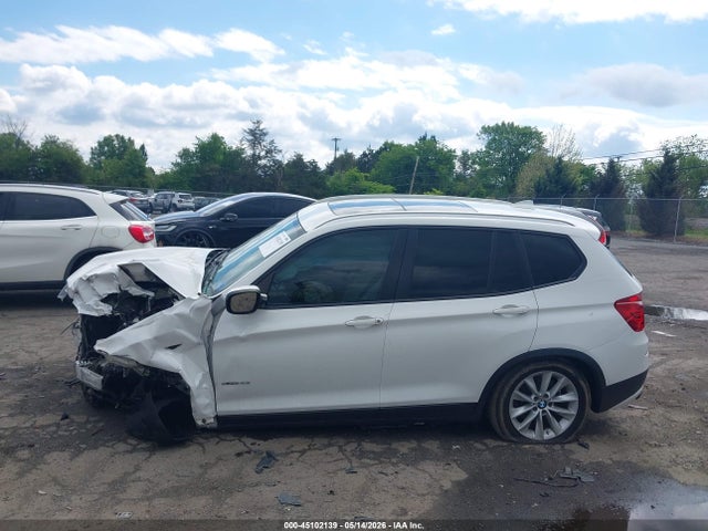 2013 Bmw X3 Xdrive28i მანქანა იყიდება აუქციონზე, vin: 5UXWX9C52D0A08805, აუქციონის ნომერი: 45102139