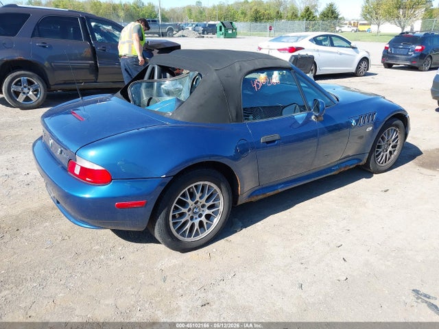2001 Bmw Z3 2.5i მანქანა იყიდება აუქციონზე, vin: WBACN334X1LK48560, აუქციონის ნომერი: 45102166