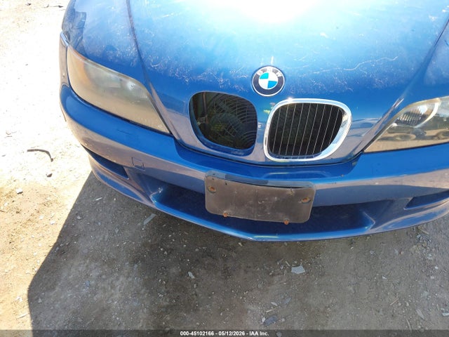 2001 Bmw Z3 2.5i მანქანა იყიდება აუქციონზე, vin: WBACN334X1LK48560, აუქციონის ნომერი: 45102166