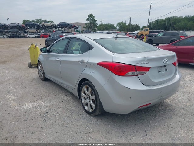 2013 Hyundai Elantra Gls მანქანა იყიდება აუქციონზე, vin: 5NPDH4AE6DH279507, აუქციონის ნომერი: 45102177