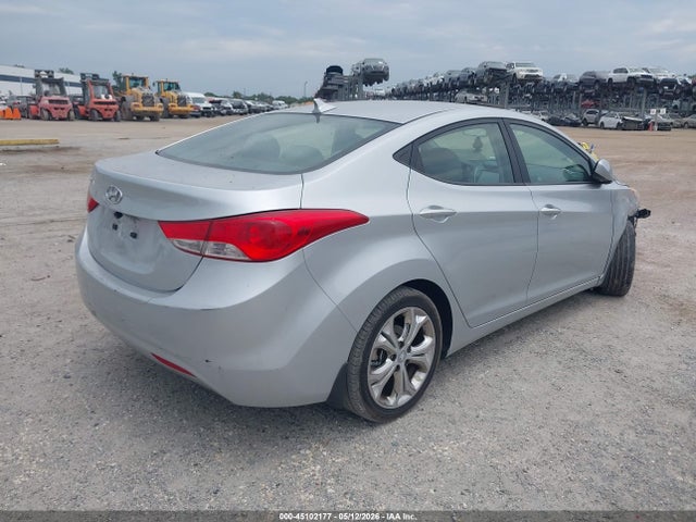 2013 Hyundai Elantra Gls მანქანა იყიდება აუქციონზე, vin: 5NPDH4AE6DH279507, აუქციონის ნომერი: 45102177
